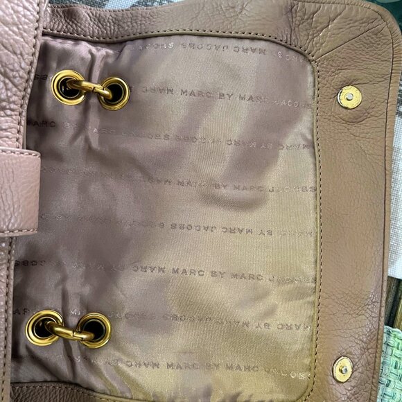 Marc by Marc Jacobs Camel Leather Flap Crossbody Bag - Picture 10 of 15